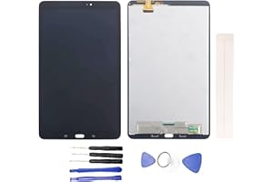 JayTong Digitizer Ecran LCD D'affichage + Écran Tactile Verre Assemblé Remplacement + Outils pour Galaxy Tab A 10.1 2016 SM-T580 T585 T587 Noir