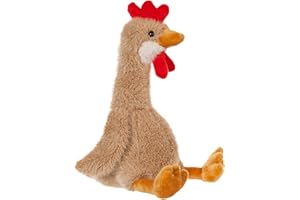 Apricot Lamb Cuddly Toy Rooster 25 cm - Plush Toy Plush Toy for Children and Baby - Fluffy Stuffed Toy for Playing, Gift & Cuddling - Cosy Cuddly Toy - Wheat Mink Rooster