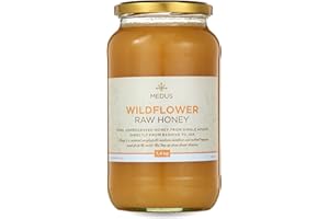 Earthbreath Wildflower Raw Honey 1.4kg – 100% Pure, Raw & Natural – Healthy Immunity Support– No Artificial Additives