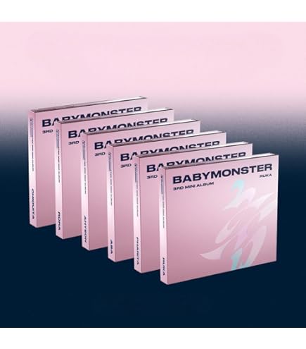 BABYMONSTER - DRIP 1st Full Album (ZIP LOCK ver.) : Amazon.co.uk
