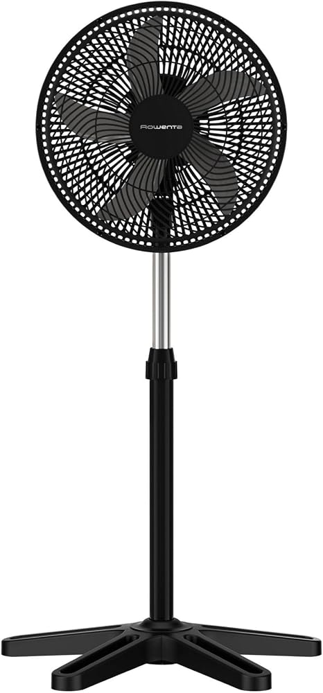 Rowenta Turbo Essential Ayaklı Vantilatör, Güçlü, Tasarım, Dayanıklı, Performans, Çevre Dostu, 3 Hız VU3110F3