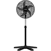 Rowenta Turbo Essential Ayaklı Vantilat&ouml;r, G&uuml;&ccedil;l&uuml;, Tasarım, Dayanıklı, Performans, &Ccedil;evre Dostu, 3 Hız VU3110F3