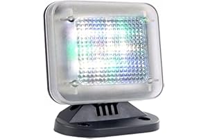 O&W SECURITY Simulatore TV con illuminazione a LED e porta USB come protezione anti-intrusione