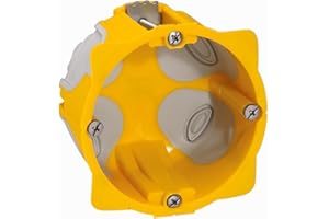 Legrand Batibox Energy LEG90508 - Caja de empotrar en paneles de yeso (1 compartimento, 40 mm de profundidad)