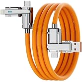 Daytona A6020 Usb to Type C Lightning 4 in 1 Hızlı Şarj Data Kablosu &Ccedil;evirici D&ouml;n&uuml;şt&uuml;r&uuml;c&uuml; Adapt&ouml;r 120W - 2M