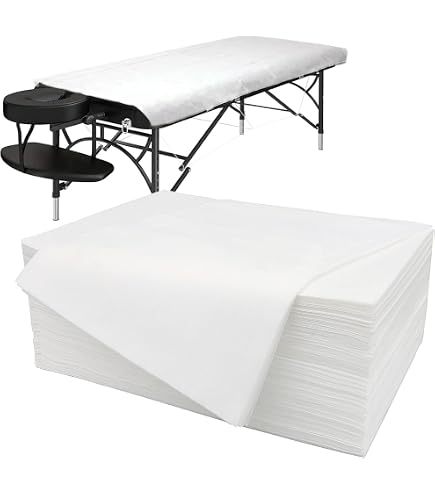 100 Lenzuola Usa E Getta In Non Tessuto – Per Lettino Massaggio, SPA, Tatuaggi, Ospedale – 80x180 Cm, Bianco, Morbide E Igieniche