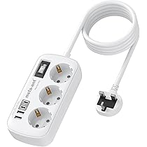 Caricabatterie Da Muro BAVIN Personalizzato Con Spina UK US EU, Doppia Porta USB 5V 2.4A 12W Per Ricarica Rapida Di Telefoni Cellulari, Caricatore Da - Foto 5