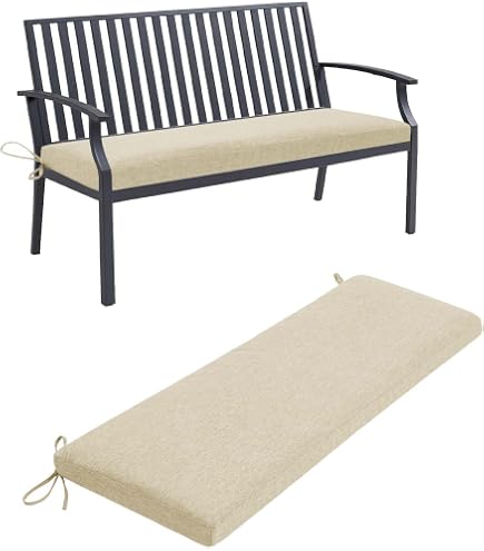Coussin Banc Exterieur Taille Personnalisée,Coussin de Siège en Mousse