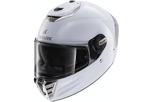 SHARK, Casco Moto Integral Spartan RS Blank White W01,