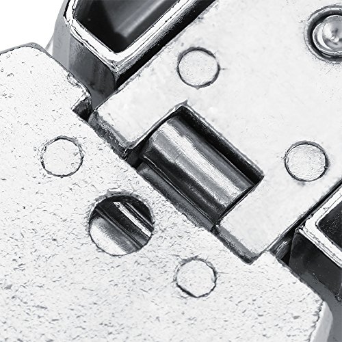 GLOGLOW Bisagra del Armario, 90 Grados aleación de Zinc Aleta de la