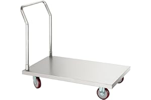 BARTSCHER Chariot inox de transport