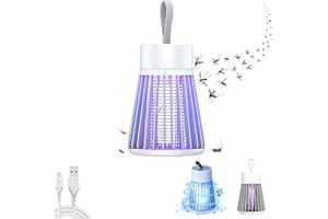 JIANYUSHENG Mozz Guard - Mozz Guard Mosquito Zapper, Outdoor Waterproof Mosquito Lamp, 3 in 1 Cordless Mosquito Lamp,USB Charing and Solar,Great for Outdoor and Indoor (1Pc)