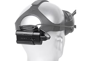 Honbobo Support de Batterie Halterung compatible avec DJI Avata/DJI FPV Glasses V2, Accessoires de Drone Combo FPV Clip arrière de Crochet de boîte de Batterie