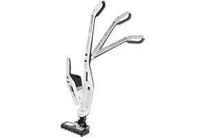 Rowenta Dual Force 2 en 1 RH6737 - Aspiradora 2 en 1 de mano y escoba eléctrica, cepillo motorizado con luces LED, batería 18 V, autonomía 45 min, sin cable, ligera y plegable, sin bolsa