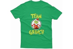 ATTAR APPAREL Grumpy Grinch Green Xmas New Xmas New Seasons Greetings Funny Family Matching Christmas T Shirt