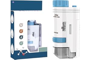 CEASNITIS Pocket Microscope for Kids | Outdoor Portable Kids Science Microscope Toy Kit 80X-200X LED Lighted Microscope for Learning, Education and Exploring