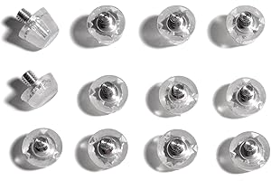 STUDIAMONDS 12 Tacos de Fútbol de Piezas de Repuesto de Goma para Botas de Fútbol