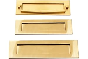 INFINITY DECOR Placa tradicional de latón macizo victoriano de 25,4 o 30,4 cm con muelle para puerta, latón pulido (placa de 30,5 x 10,16 cm)