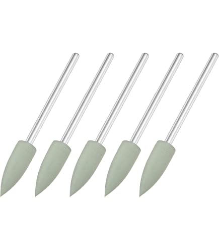 QUARKZMAN 1 Stück Schleifstifte 10mm, Korn 180 Schleifaufsatz für Akkuschrauber, Abgerundet Stieldurchmesser 2,35 mm Professionelles Polierzubehör für Schleifen, Polieren, Rosa QUARKZMAN 1 Stück Schleifstifte 10mm, Korn 180 Schleifaufsatz für Akkuschrauber, Abgerundet Stieldurchmesser 2,35 mm Professionelles Polierzubehör für Schleifen, Polieren, Rosa