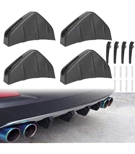 Spoiler Auto Universale In Gomma | 2.5m Paraurti Anteriore | Effetto Carbonio | Adesivo Per Auto E SUV - Foto 7