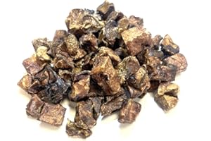 MALTBYS' STORES 1904 LTD Small Puffed Jerky Cubes (Dried Lung) 1kg Natural Dog Treats Chews Great Training Aid