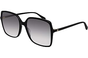 Gucci Occhiali da Sole GG0544S Black/Grey Shaded 57/18/140 donna