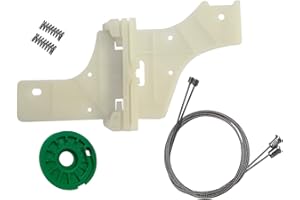 Twowinds Window Regulator Clip Compatible with Peugeot 508 (from 2010) Front Right Door (Driver Side) 9222GT, 9686618080