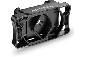 APEXEL Universel Adaptateur Smartphone pour Telescope,Compatible Jumelles,Monoculaire,Telescope et le Microscope,Adaptateur de Support de Télescope Facile à Utiliser Convient pour Tous les Smartphones