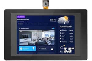 ELECROW ESP32 Development Board Kit, ESP32 Terminal with 3.5 inch 480x320 SPI TFT Capacitive Touch Screen Monitor with OV2640 Camera