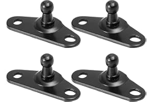 X AUTOHAUX 4Uds 10mm Auto Bola Pernos Montaje Soportes Para Puntales Gas Amortiguadores
