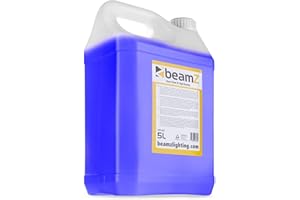 BeamZ FHF5H 5L Morado, Líquido para Maquina de Humo Alta Densidad, Liquido Maquina de Humo para Fiestas, Discoteca, Eventos, Halloween, No Deja Residuos, Ecologico, 5 Litros