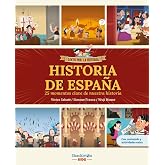 Historia de Espa&ntilde;a: 25 momentos clave de nuestra historia para ni&ntilde;os de 5 a 9 a&ntilde;os | Libro infantil con juegos y actividades