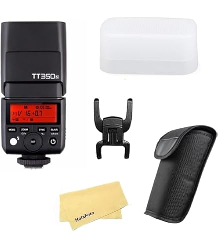 Acouto flitslicht Flash draagbare mini TTL Speedlite voor Nikon, Sony, Pentax, en andere DSLR-camera's