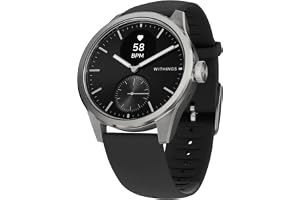 WITHINGS ScanWatch 2, smartklocka för hälsa, för kvinnor och män, med EKG, SPO2, temperatur-, sömn-, andningshälsoövervakning