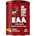 Big Ramy Labs Red Rex EAA + Creatine HCL - Mango, 30 Servings | Advanced Essential Amino Acid Formula for Enhanced Muscle Growth and Performance