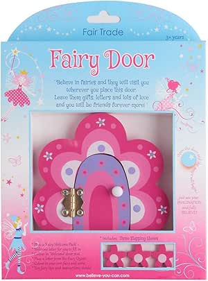 Fair Trade Fairies Flower Fairy Door Amazon Co Uk Kitchen Home
