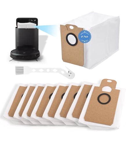 KimSin Kit Ricambio Per Cecotec Conga 11090 – Spazzola, Panni, Filtri, Sacchetti - 3