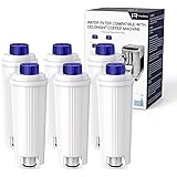 iRhodesy für Kaffeemaschinen DLSC002, iRhodesy Filterpatrone Aktiv Kohle Weichspüler, Kompatibel mit ECAM, Esam, ETAM, BCO, E