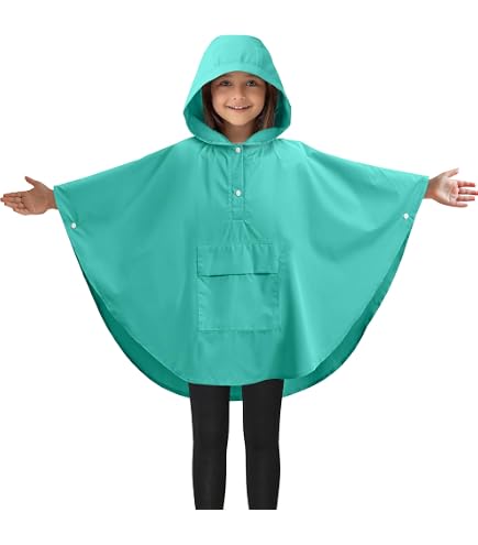 Keyck Impermeabile Bambini Cappuccio Antipioggia Unisex Leggero Pioggia Tuta Antivento Tutto in Uno Sportivo Poncho Antipioggia Cartoni Animati Aeroplano Scuola Ragazzi Bambino, Navy 1-2 Anni