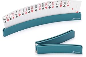Fanwer Pliable Support Carte à Jouer（2 Pieces）, Porte Carte Enfant, Jouer pour Enfant, Handicapés, Seniors, Libérant Les Mains