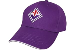 CALCIOGADGETS Cappello Fiorentina Ufficiale Viola Cappellino Berretto con Visiera CAPFIVILN1556
