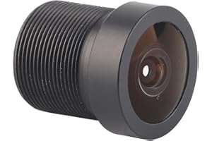 Sonew 2.1mm Fisheye Lens,160 ° M12*0.5 IP Kamera Any Version of für 1/3 '' & 1/4 '' CCD-Chips