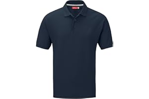 DELLMOOR Men’s Solid Polo Shirts, 100% Cotton Short Sleeve Activewear Polo Shirts for Mens, Stay Comfortable and Stylish Regular fit Sports Wear Casual Polo Shirts, Sizes M to 4XL