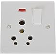 CPL 6/16/A Switch Socket Ind - 240 V (White)