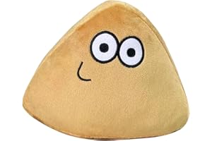 LYNBLY Peluche De Alien, 22 cm Alien Pou Juguete de Peluche, Kawaii Relleno De Animales De Peluche Juguete, POU Peluches for Niños Niñas Niños Regalos de Cumpleaños (Alienígena triángulo)