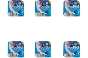 RASMACOR Packung 6 Einheiten Flockungsmittel Gel Einzeldosis | PoolGel CTX-39 Astralpool | Poolwasserreiniger und -klärer | Volle Wassertransparenz |