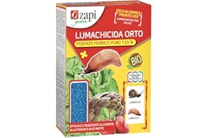 BERARDI Lumachicida Biologico orto kg 1 | Antilumache | Resistente alla Pioggia | Alto Potere attrattivo