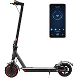 AOVOPRO Monopattino Elettrico Di base/con Doppia Sospensione e Indicatori di Direzione, Motore da 350W, Autonomia di 30 km, V