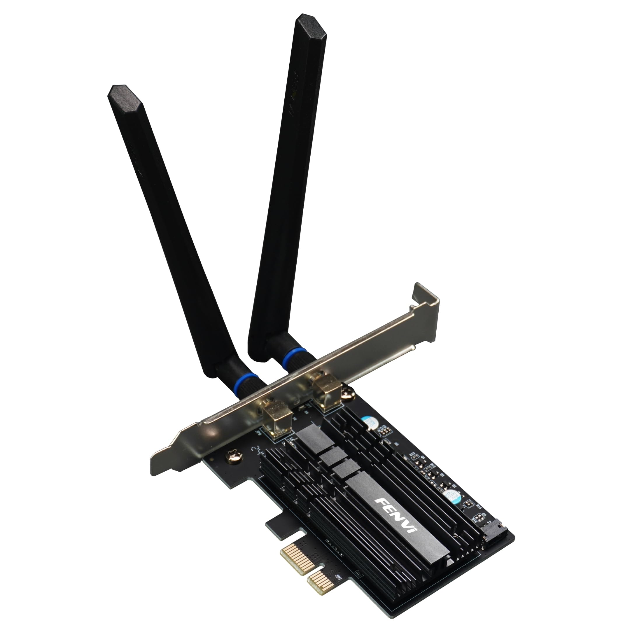FENVI FV-AX3000S Wi-Fi 6 PCIe Adapter | Intel AX200 Chipset | 2.4Gbps Dual Band 2.4GHz & 5GHz | Bluetooth 5.2 | MU-MIMO | OFDMA | High Gain Antenna | Windows 10/11 Compatible | PCI-E Wi-Fi Card