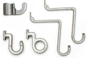 mixcover 040 Parts Set di 5 ganci adatti per VW T5 T6 T6.1 California Beach Bulli Camper